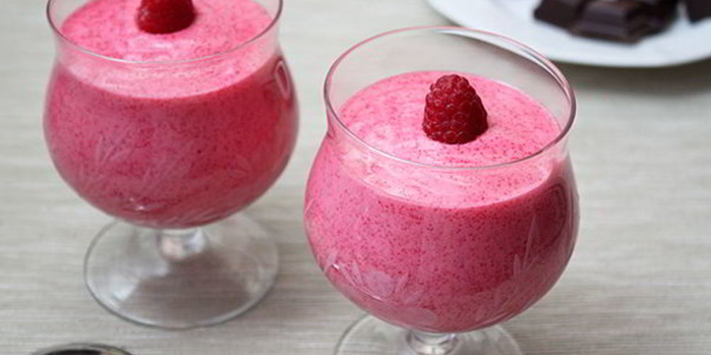 Как приготовить клюквенный мусс с манкой