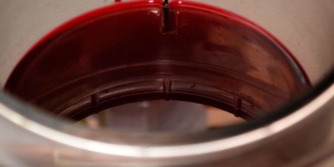 Рецепт клюквенного мусса с манкой