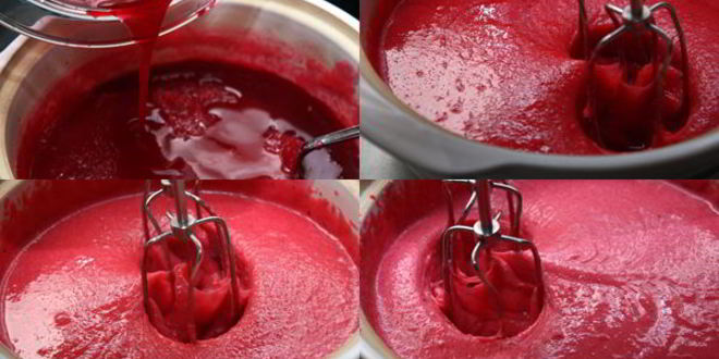 Рецепт клюквенного мусса с манкой