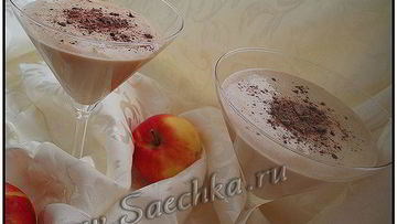 Рецепт Кофейно-творожного мусс