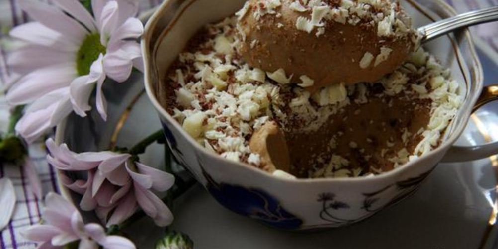 Как приготовить кофейный крем-мусс с белым шоколадом