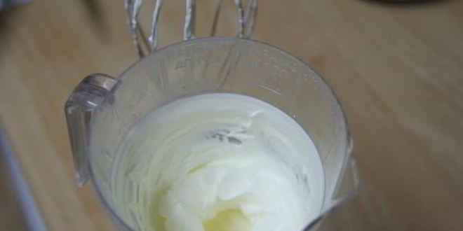 Рецепт кофейного крема-мусса с белым шоколадом