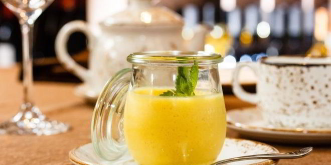 Рецепт легкого мусса из манго