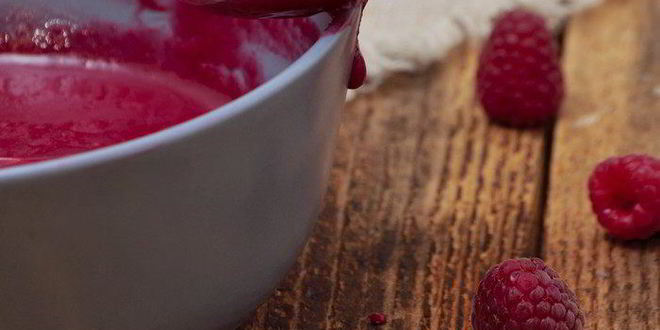 Рецепт малинового мусса с ароматом розы