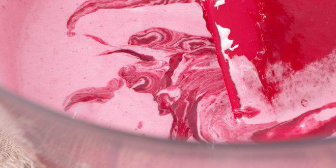 Рецепт малинового мусса с ароматом розы