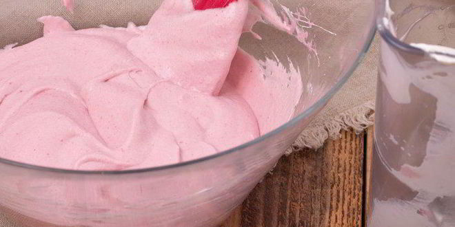 Рецепт малинового мусса с ароматом розы