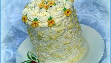 Рецепт Мильфея с муссом из белого шоколада