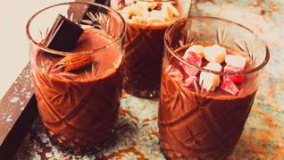 Рецепт Мусса из горького шоколада