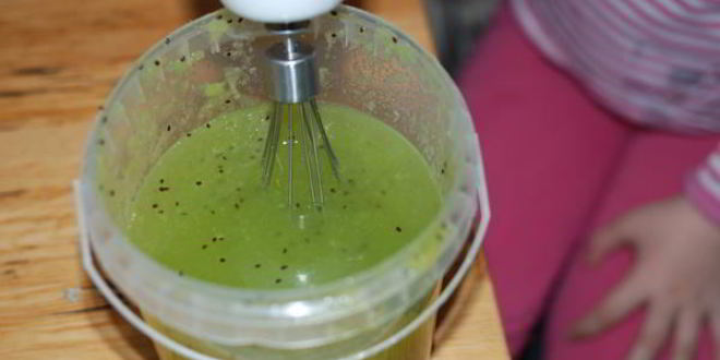 Рецепт мусса из киви