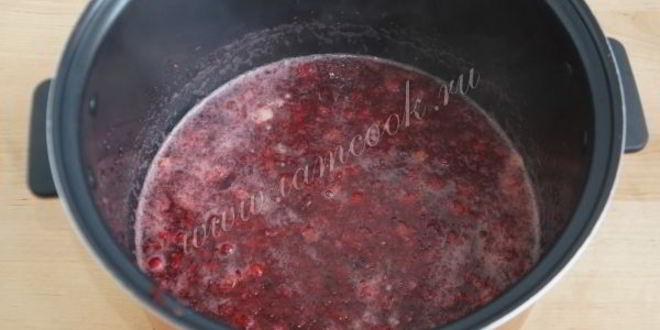 Рецепт мусса из клюквы с манкой