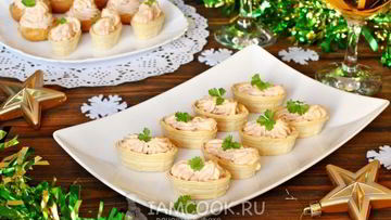 Рецепт Мусса из малосольной горбуши