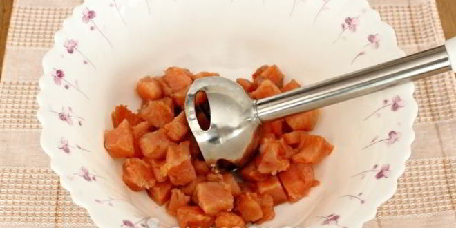 Рецепт мусса из малосольной горбуши