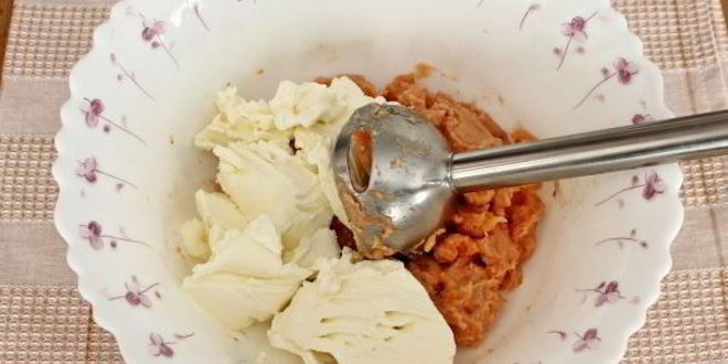 Рецепт мусса из малосольной горбуши