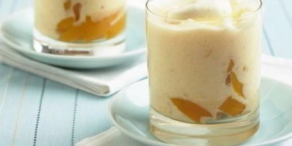 Как приготовить мусс из персиков