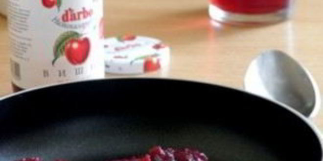 Рецепт мусса из вишни