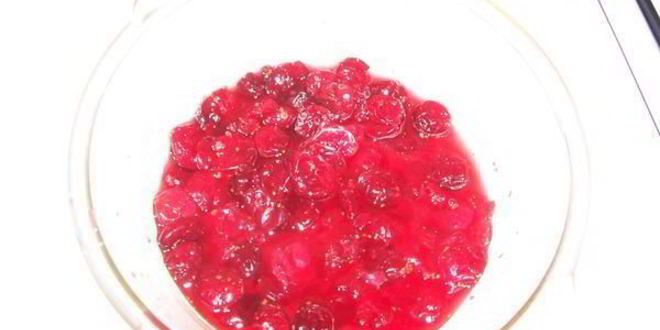 Рецепт мусса клюквенного