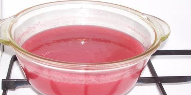 Рецепт мусса клюквенного