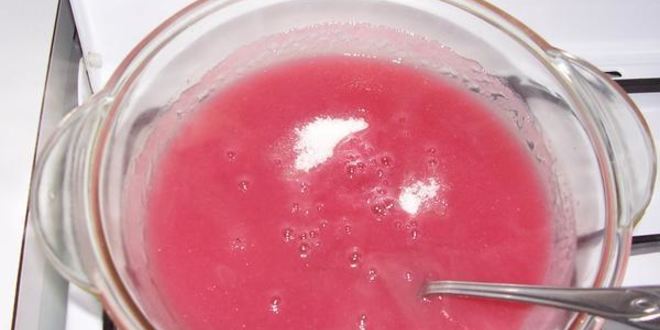 Рецепт мусса клюквенного