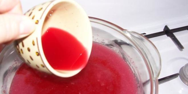 Рецепт мусса клюквенного