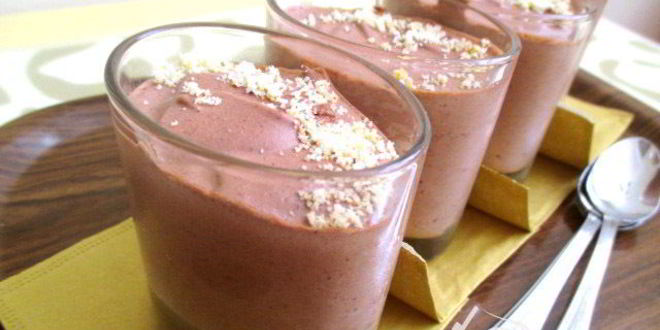 Рецепт шоколадного мусса без яиц