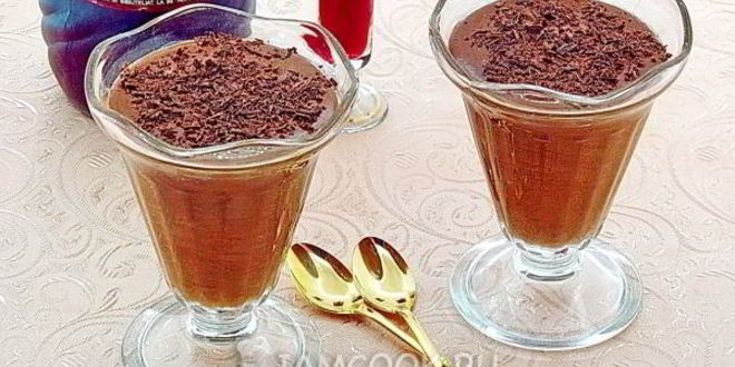 Рецепт шоколадного мусса пат-а-бомб