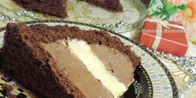 Рецепт торта-купола цукотто с апельсиновым и шоколадным муссами