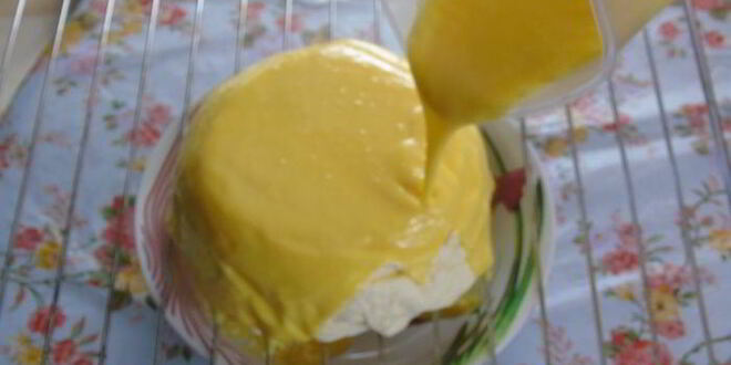 Рецепт торта-мусса лимонного тирамису