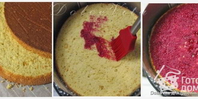 Рецепт торта-мусса с черной смородиной