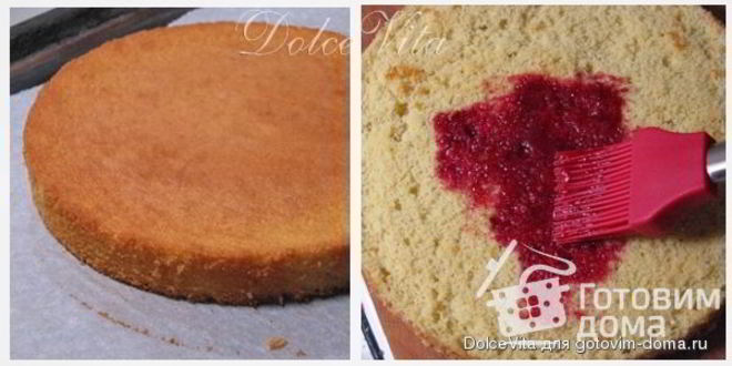 Рецепт торта-мусса с черной смородиной