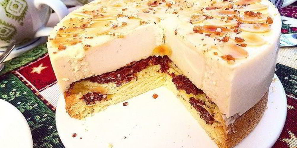 Как приготовить торт-мусс с соленой карамелью