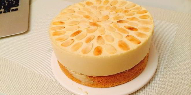 Рецепт торта-мусса с соленой карамелью