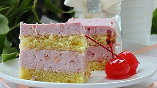 Рецепт Торта-мусса Сад с черешней