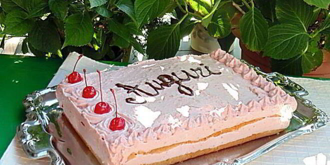 Рецепт торта-мусса сад с черешней