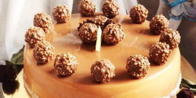 Рецепт торта-мусса тирамису с зеркальной глазурью