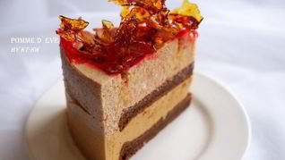 Рецепт Торта-мусса Яблоко Евы