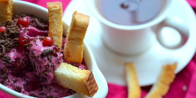 Рецепт творожно-ягодного мусс