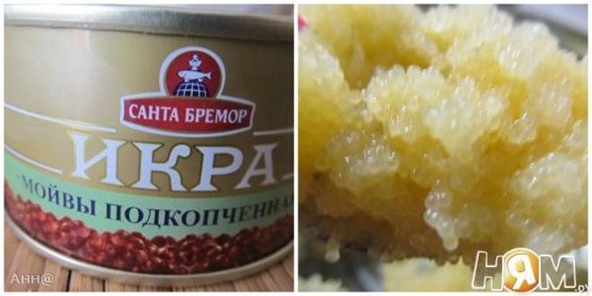 Рецепт волованов с муссом из масла, икры и петрушки