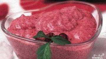 Рецепт Земляничного мусса