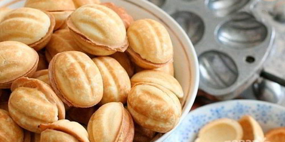 Как приготовить орешек со сгущенкой