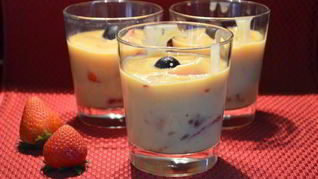 Рецепт Парфе-пудинга клубничного