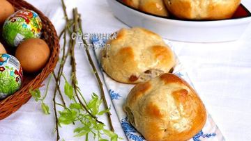 Рецепт Английских пасхальных булочек