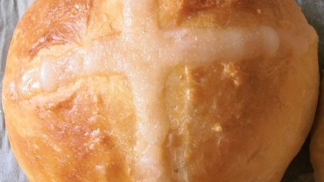 Рецепт Банса пасхальные булочки