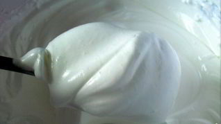 Рецепт Белковой глазури на кулич