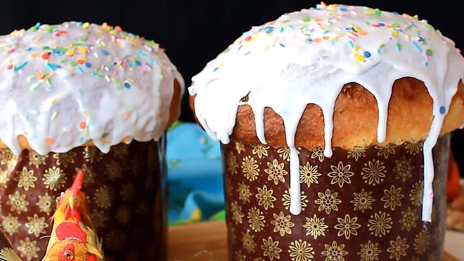 Рецепт Быстрого пасхального кулича