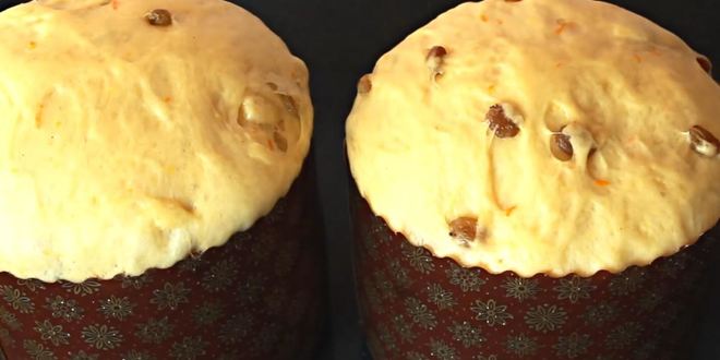 Рецепт быстрого пасхального кулича