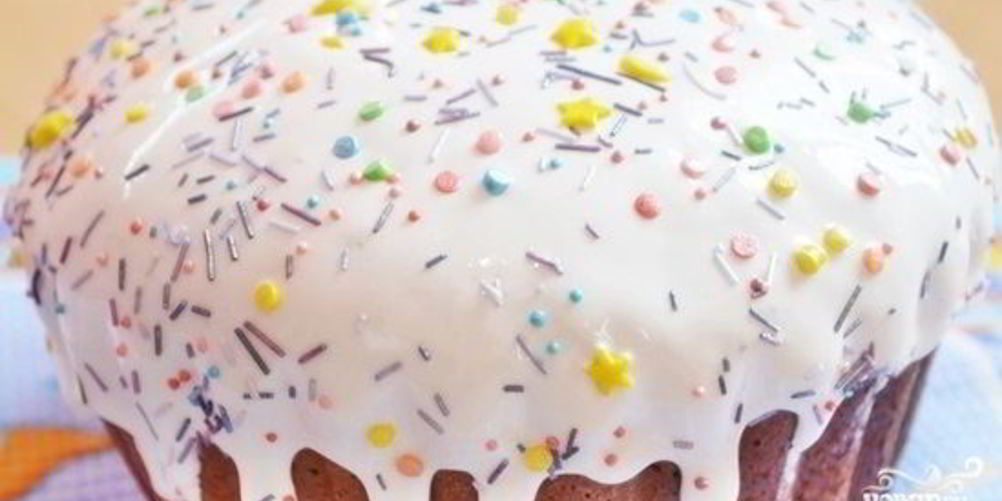 Как приготовить глазурь для кулича без сахарной пудры