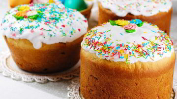 Рецепт Глазури для кулича с лимоном