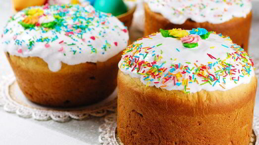 Рецепт Глазури дли куличи с лимонома