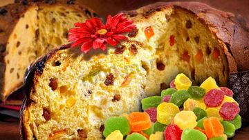 Рецепт Итальянского кулича с изюмом панеттоне