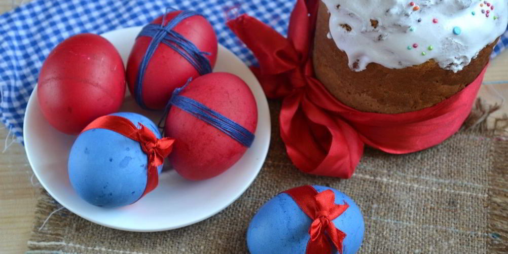 Как приготовить красивые пасхальные яйца